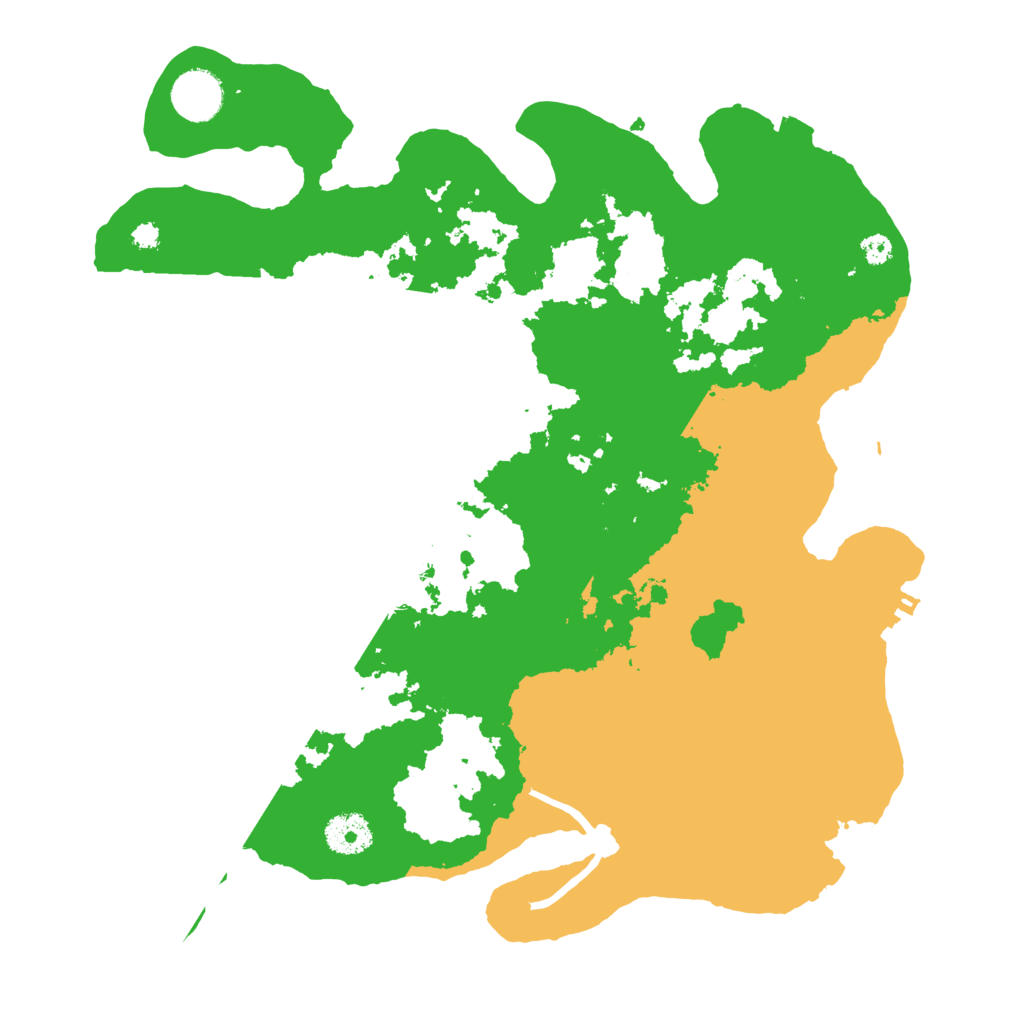 Biome Rust Map: Procedural Map, Size: 3500, Seed: 1686034189