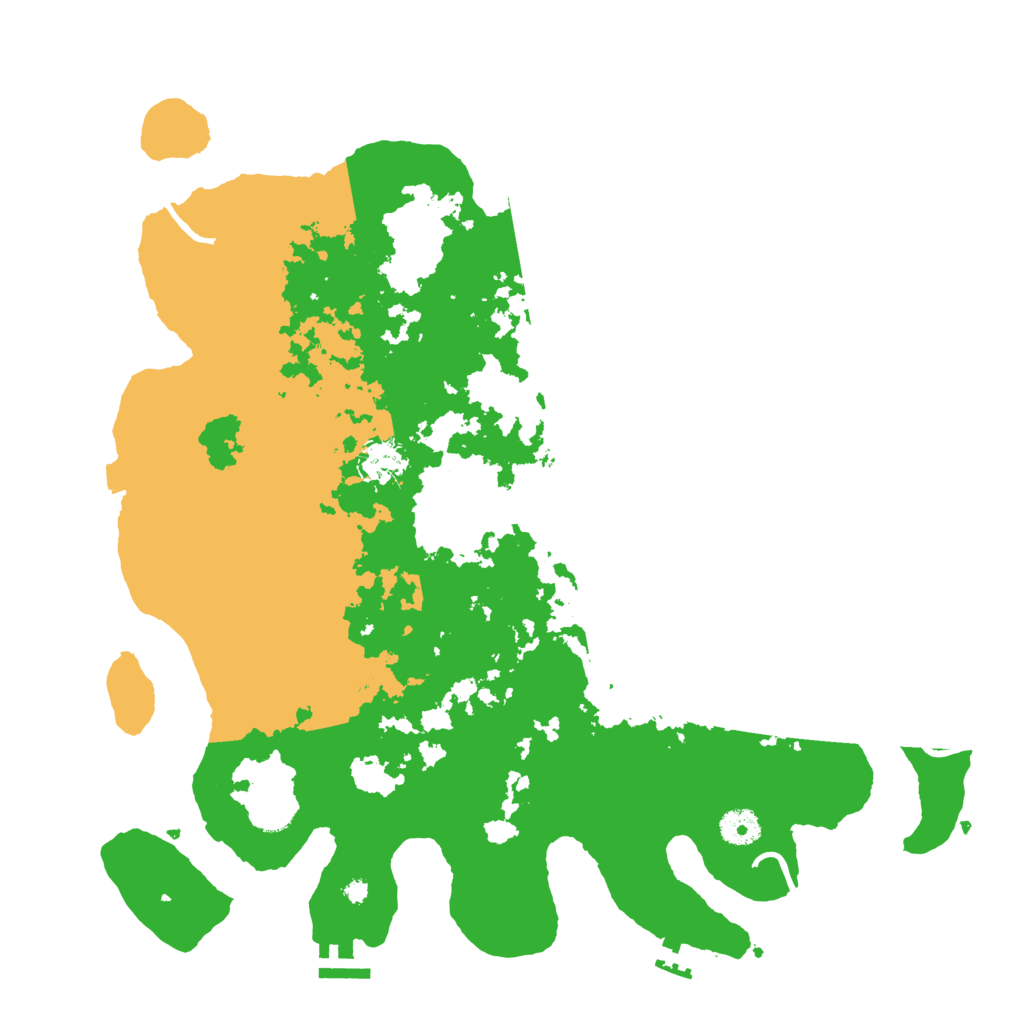 Biome Rust Map: Procedural Map, Size: 4000, Seed: 29587563