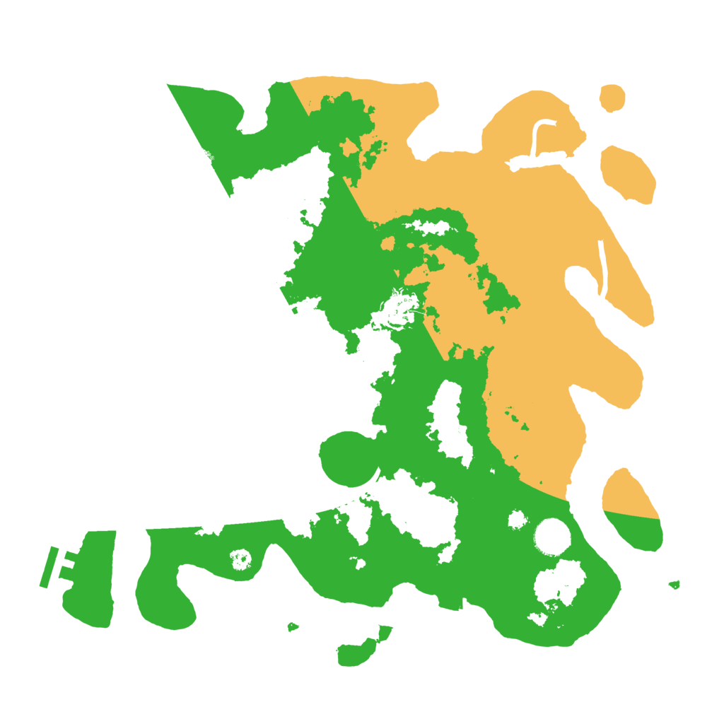 Biome Rust Map: Procedural Map, Size: 3500, Seed: 328193426