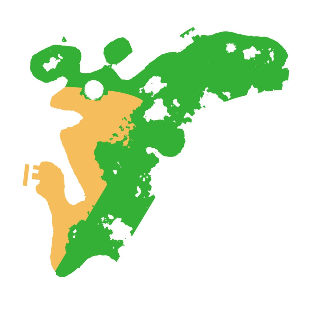 Biome Rust Map: Procedural Map, Size: 3000, Seed: 1344615889