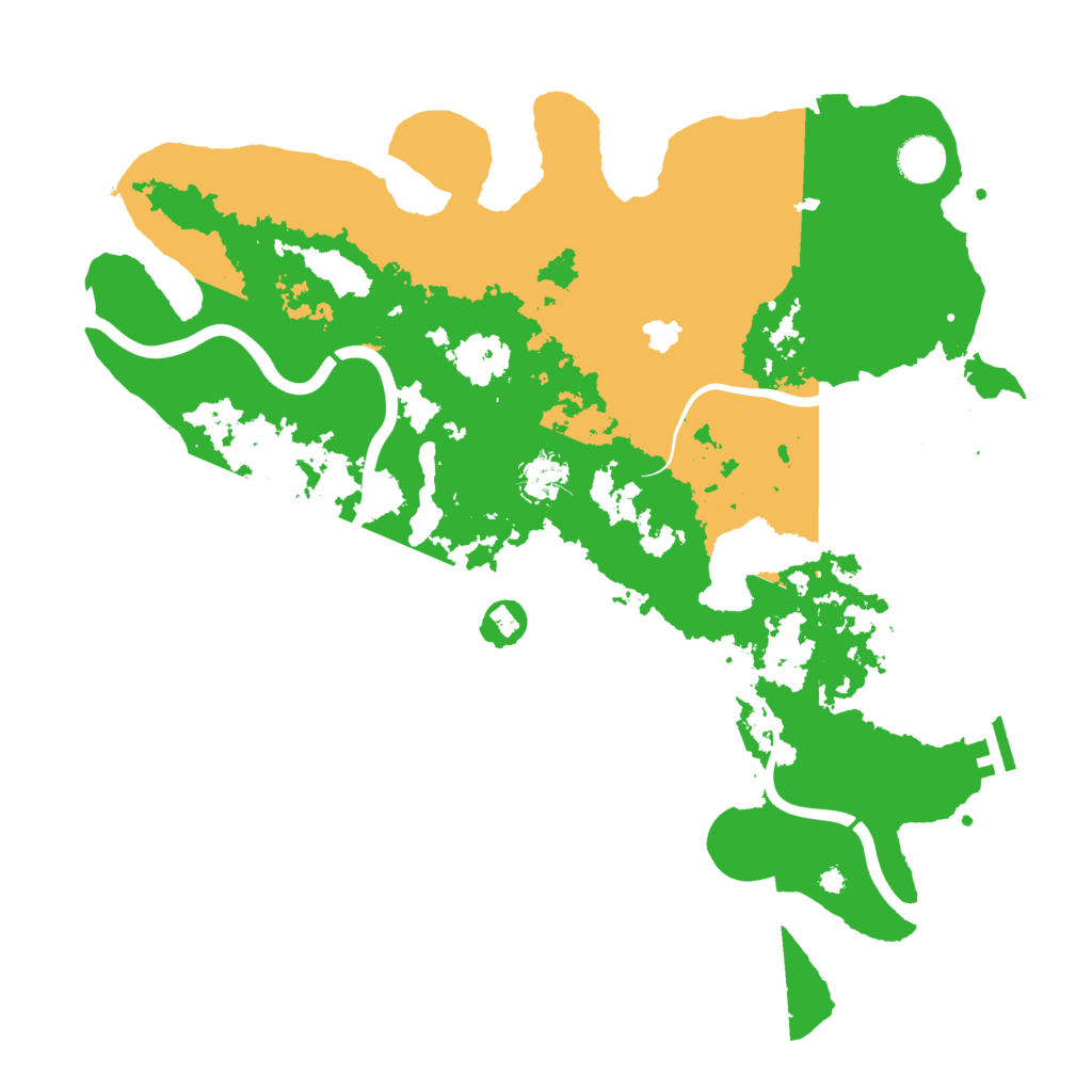 Biome Rust Map: Procedural Map, Size: 4000, Seed: 1614839134
