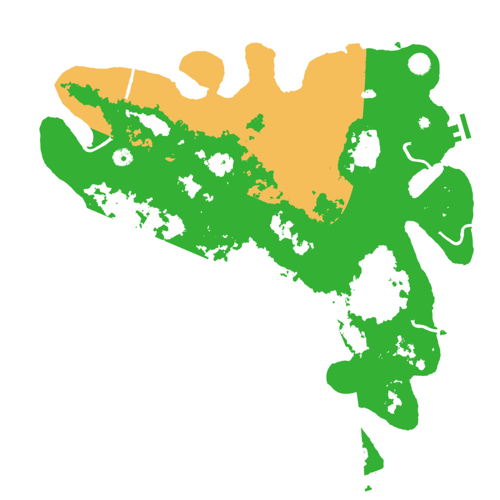 Biome Rust Map: Procedural Map, Size: 4000, Seed: 1614839134