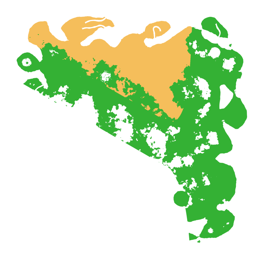 Biome Rust Map: Procedural Map, Size: 4500, Seed: 162689555