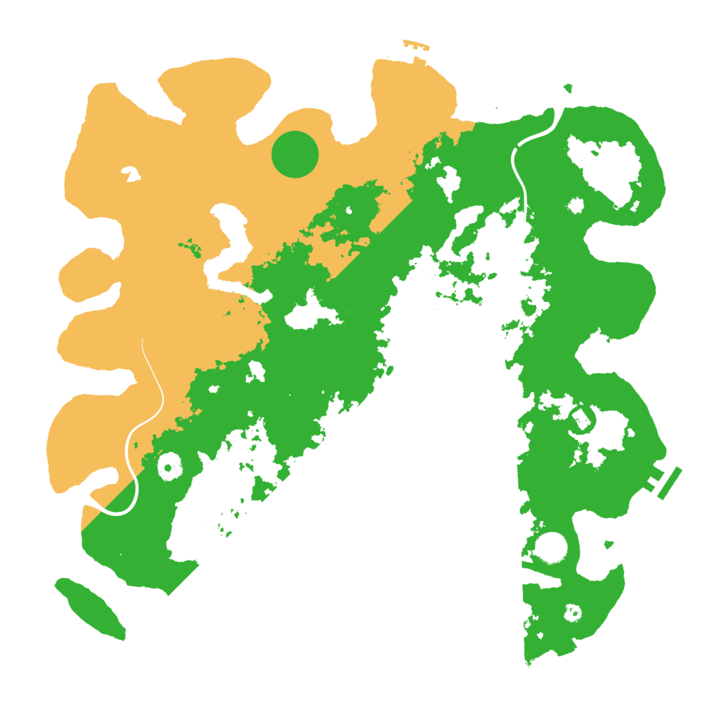 Biome Rust Map: Procedural Map, Size: 4000, Seed: 2049798484