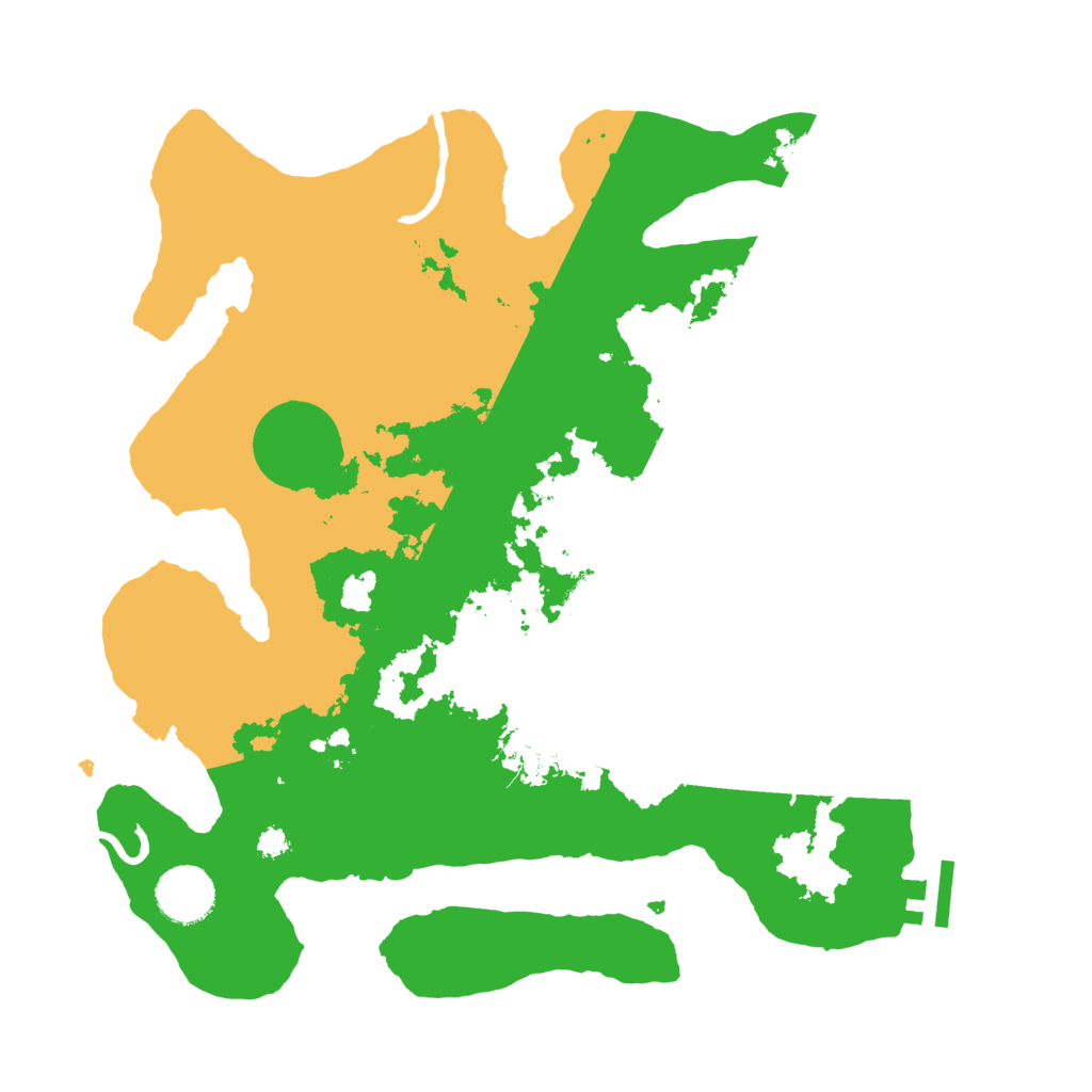 Biome Rust Map: Procedural Map, Size: 3300, Seed: 1675436460