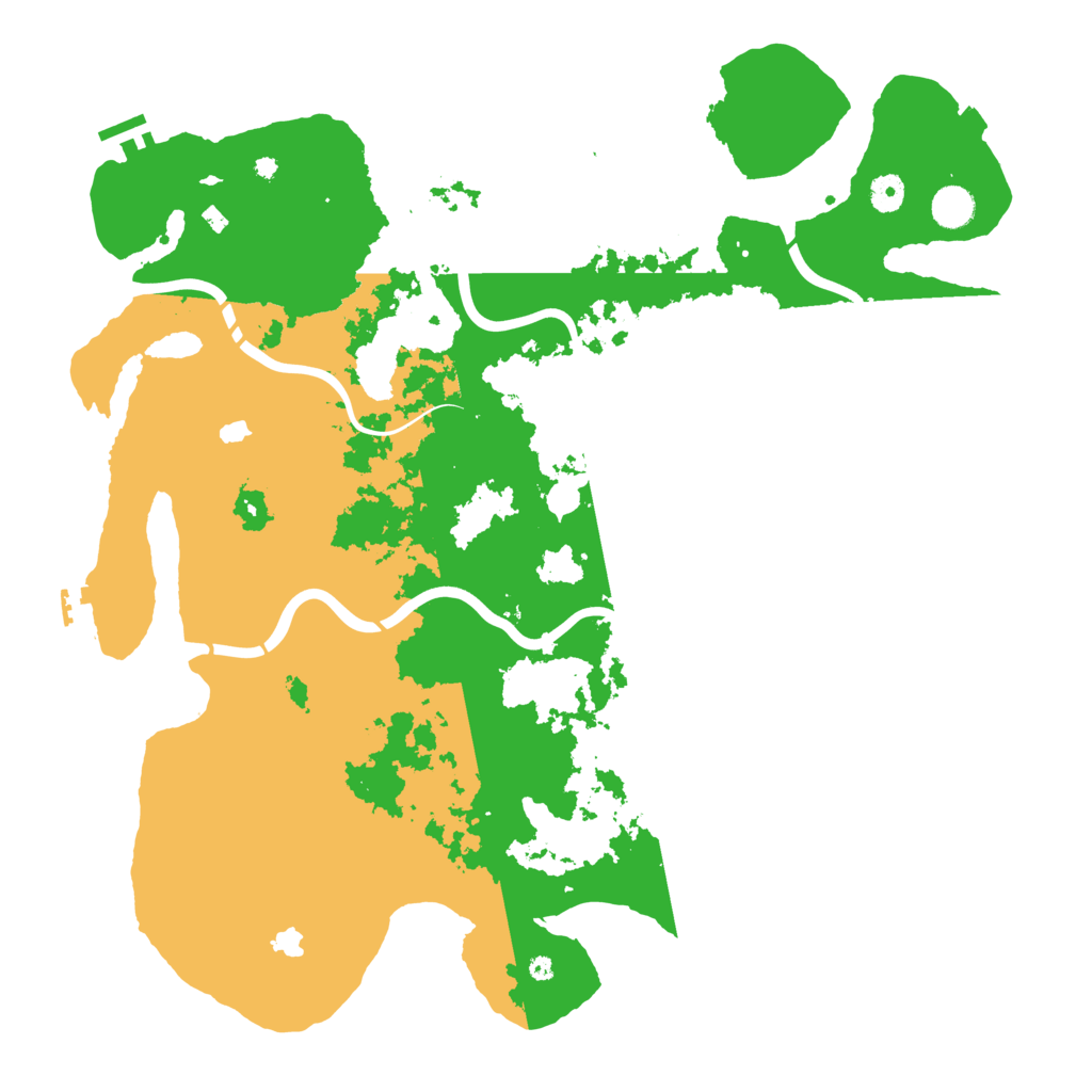 Biome Rust Map: Procedural Map, Size: 4500, Seed: 1979354533