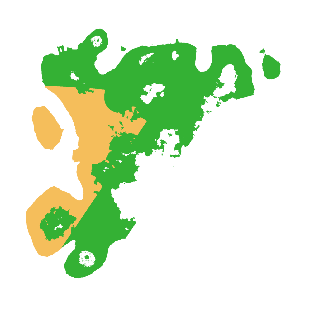 Biome Rust Map: Procedural Map, Size: 3000, Seed: 31127