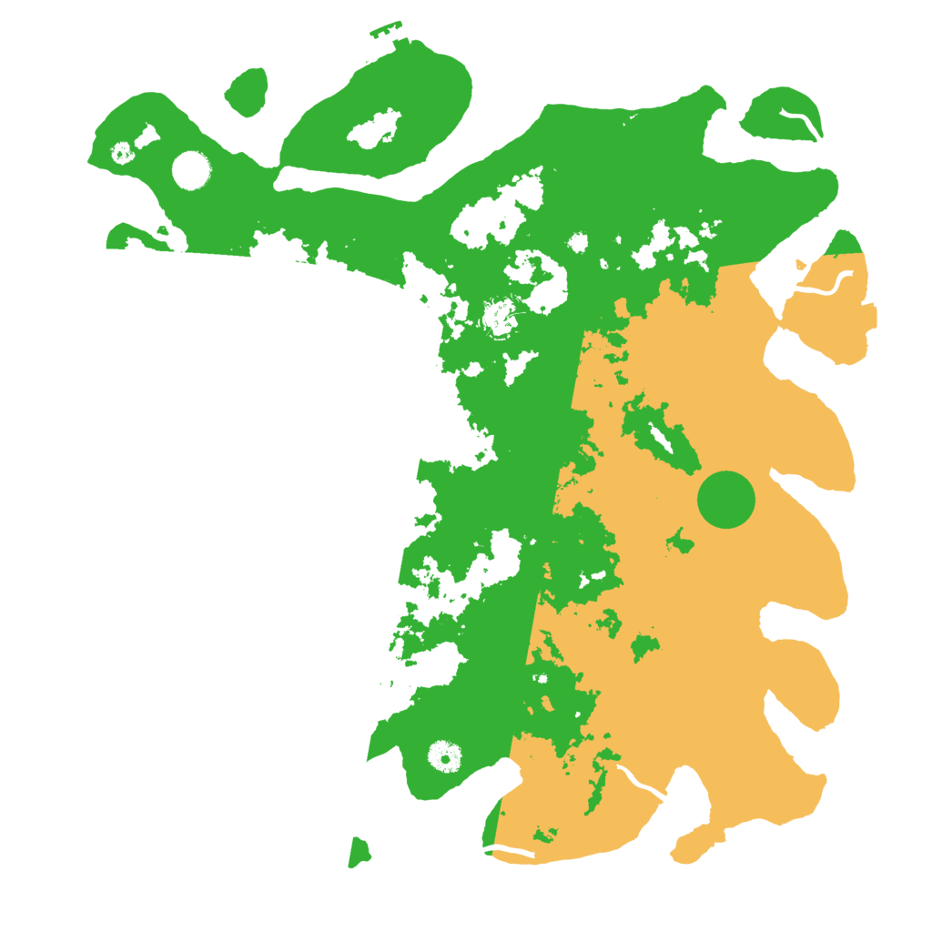 Biome Rust Map: Procedural Map, Size: 4250, Seed: 280927542