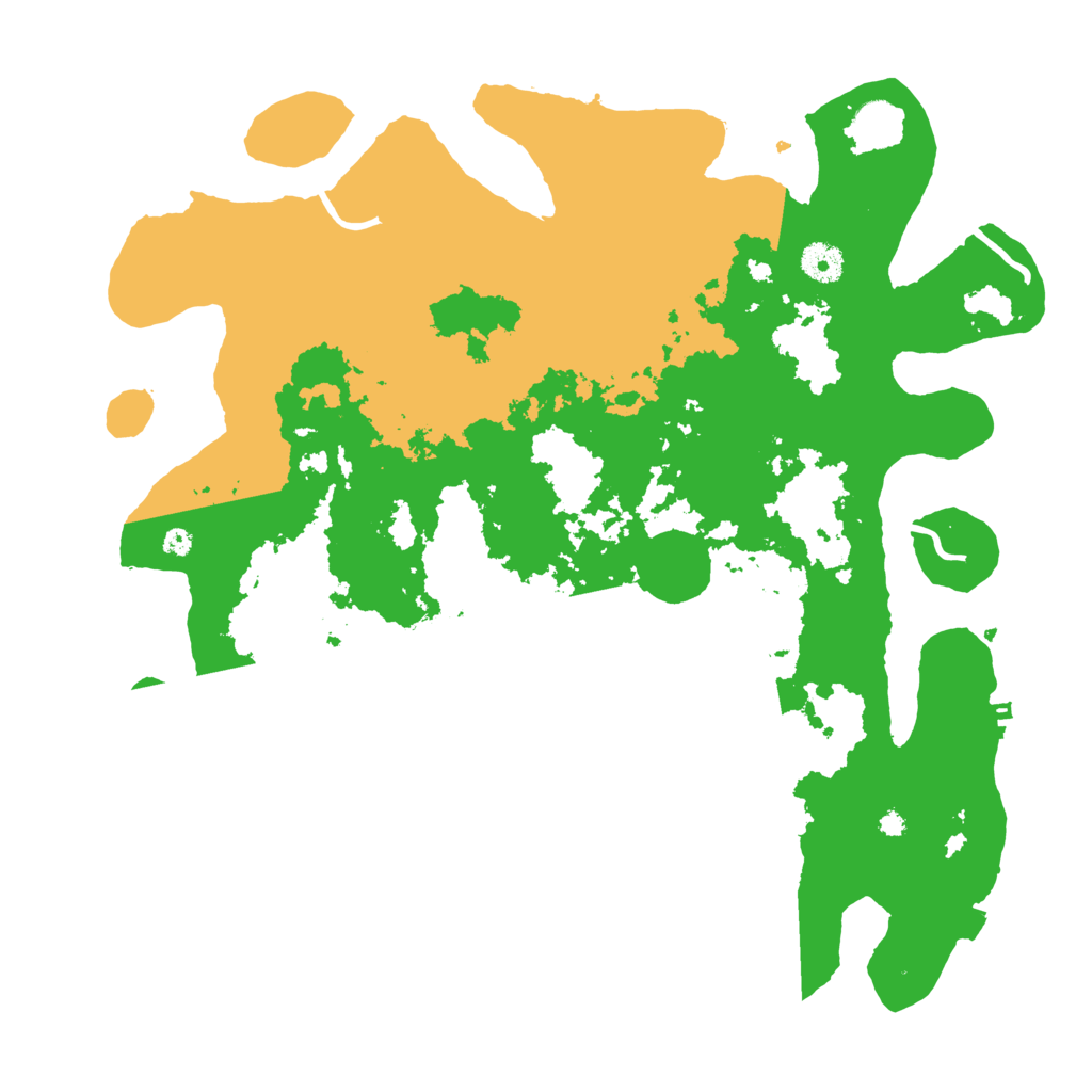 Biome Rust Map: Procedural Map, Size: 4000, Seed: 689465