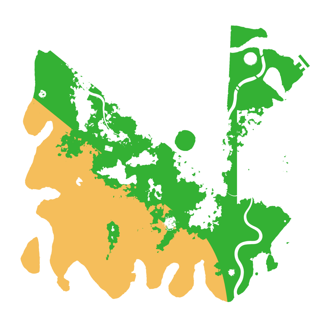 Biome Rust Map: Procedural Map, Size: 4300, Seed: 849907843