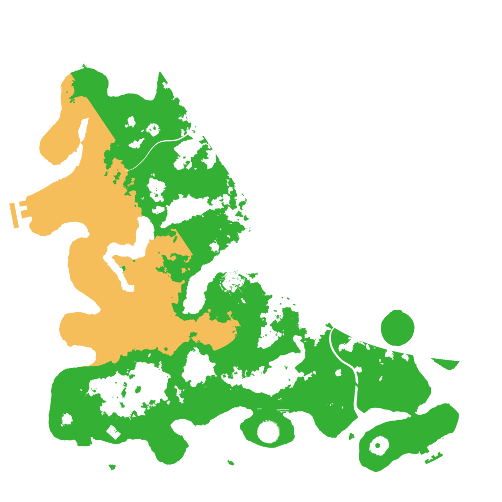 Biome Rust Map: Procedural Map, Size: 4000, Seed: 557023384