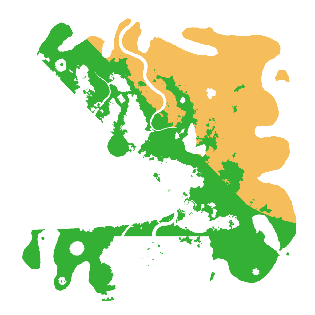 Biome Rust Map: Procedural Map, Size: 4000, Seed: 88616814