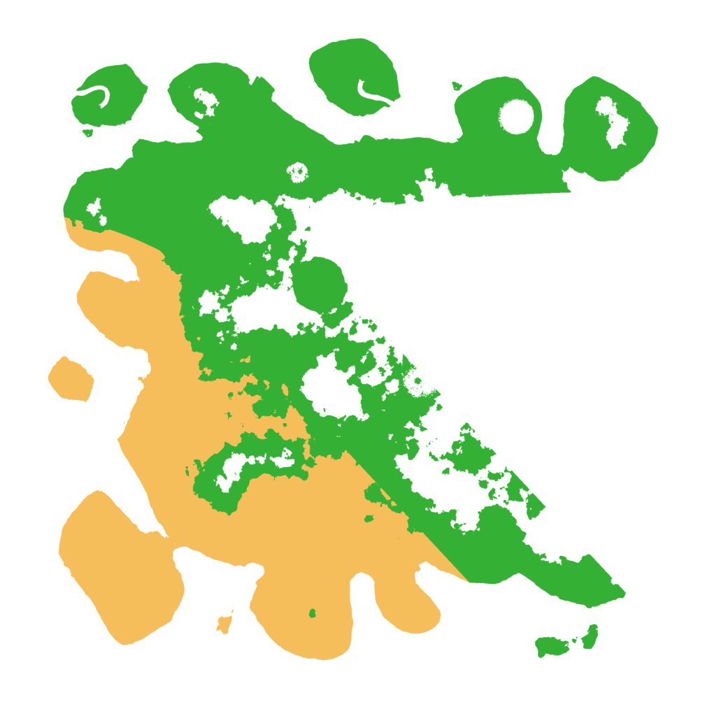 Biome Rust Map: Procedural Map, Size: 3650, Seed: 230385253