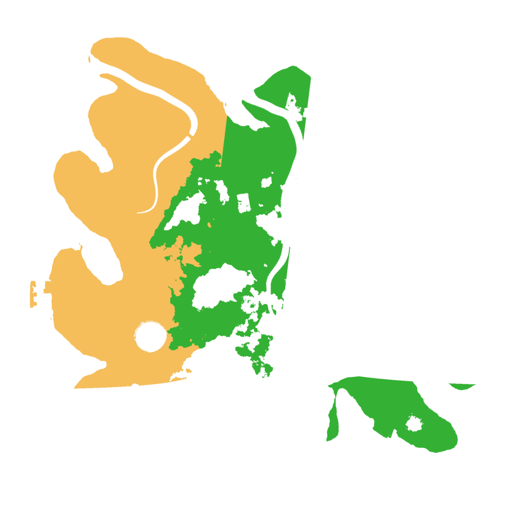 Biome Rust Map: Procedural Map, Size: 3000, Seed: 4219
