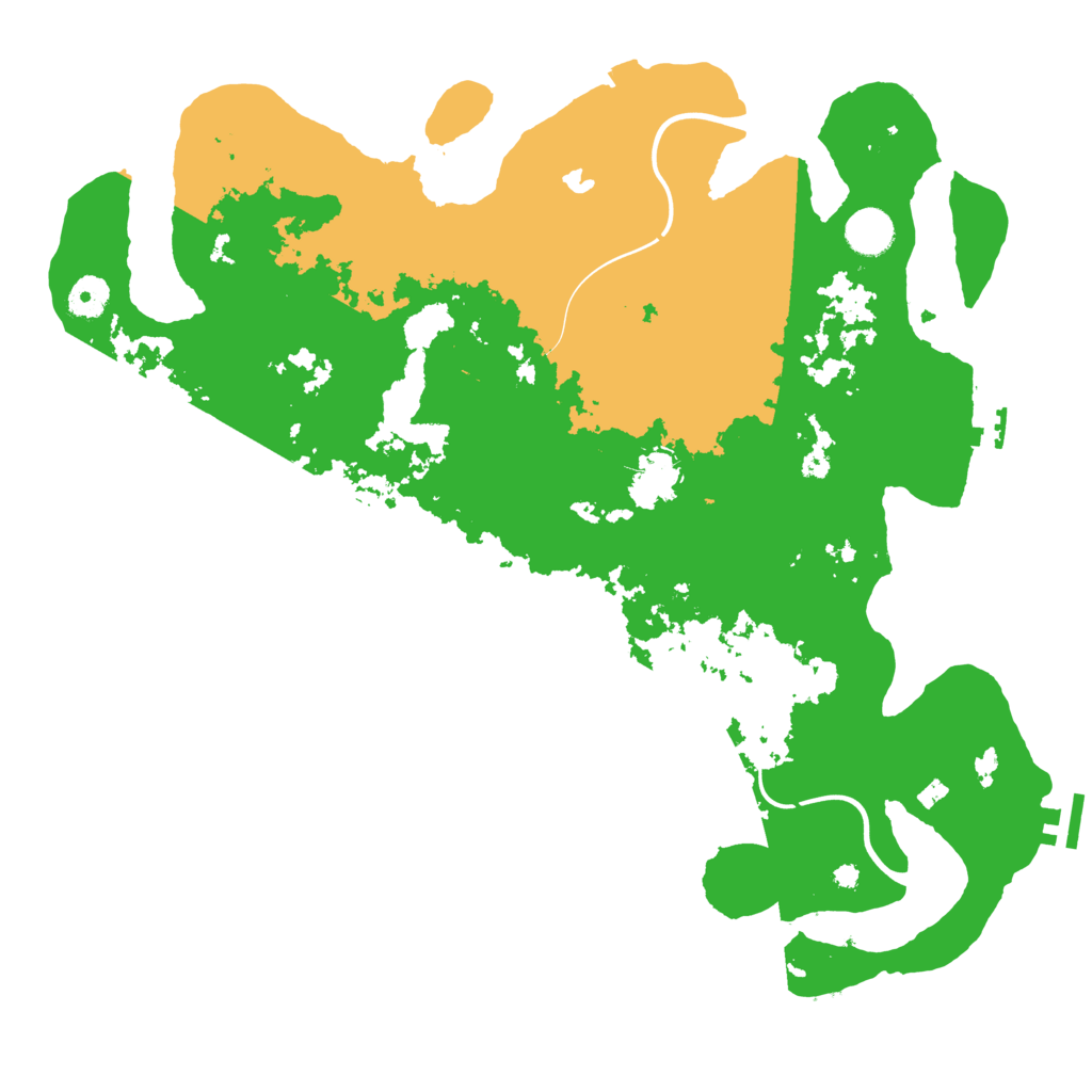 Biome Rust Map: Procedural Map, Size: 4000, Seed: 937050911