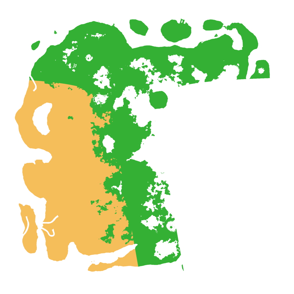 Biome Rust Map: Procedural Map, Size: 4500, Seed: 32620