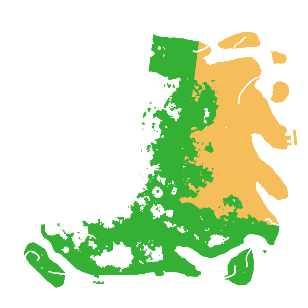 Biome Rust Map: Procedural Map, Size: 4250, Seed: 863083340