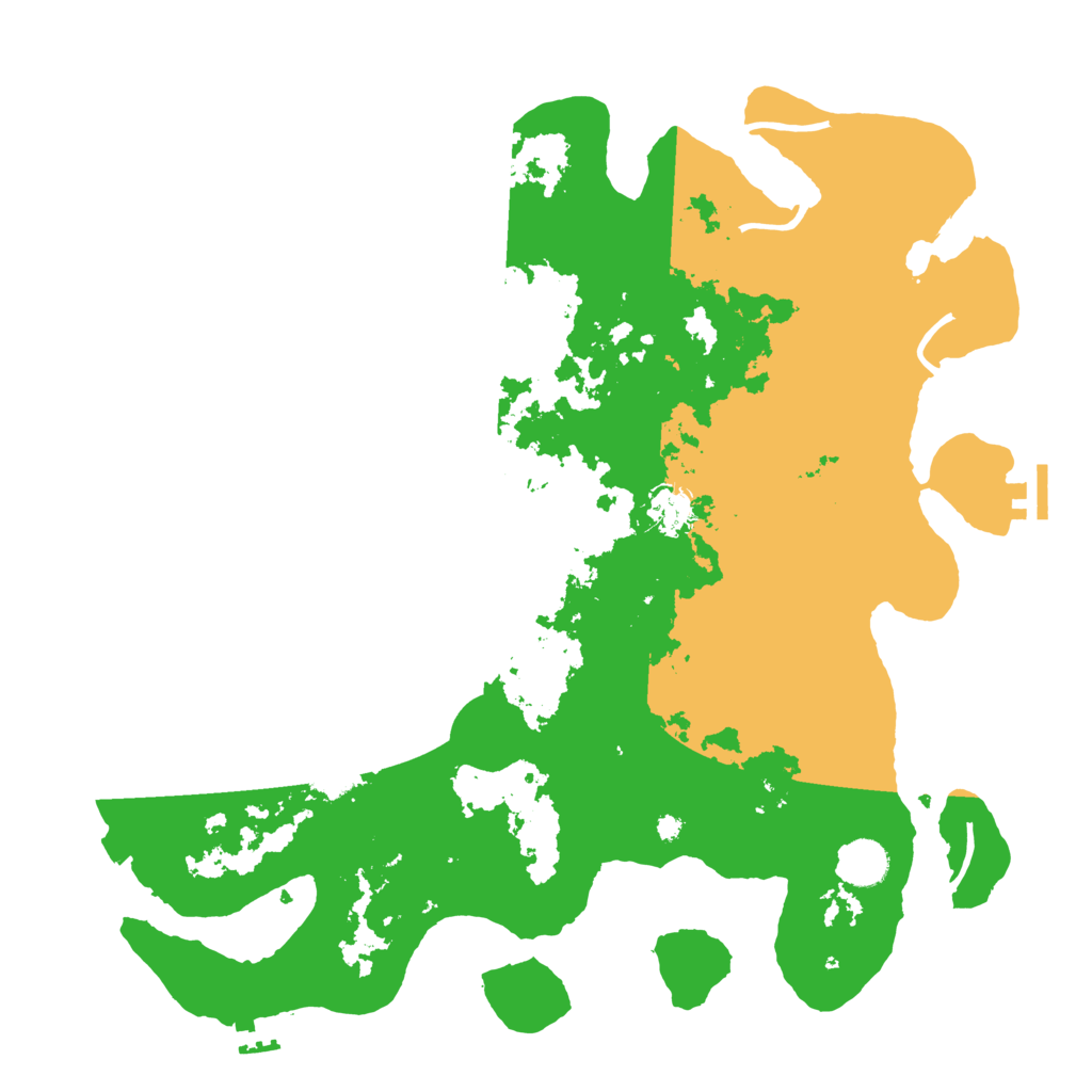 Biome Rust Map: Procedural Map, Size: 4000, Seed: 1852112100