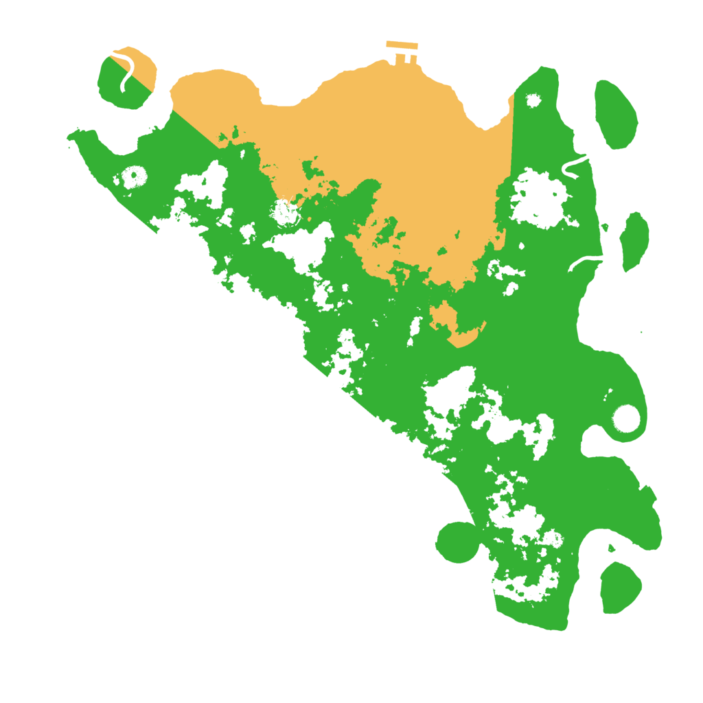 Biome Rust Map: Procedural Map, Size: 4500, Seed: 73546719
