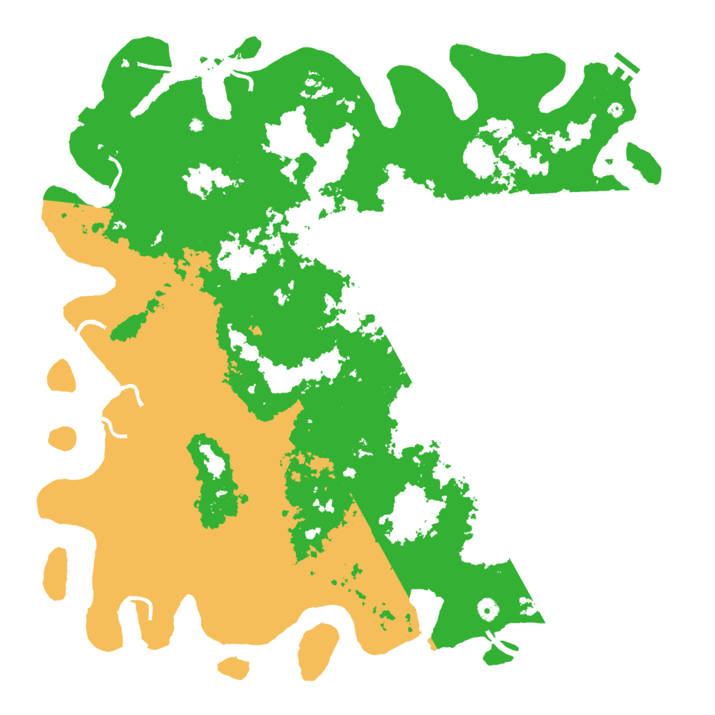 Biome Rust Map: Procedural Map, Size: 5000, Seed: 20240610