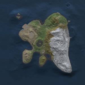 Thumbnail Rust Map: Procedural Map, Size: 1900, Seed: 1684391449, 5 Monuments