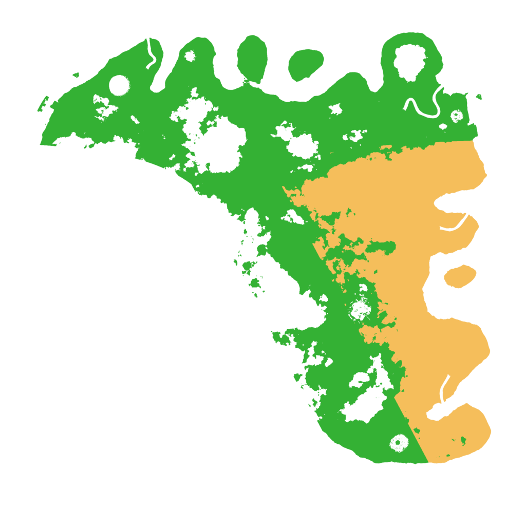 Biome Rust Map: Procedural Map, Size: 4500, Seed: 659643027