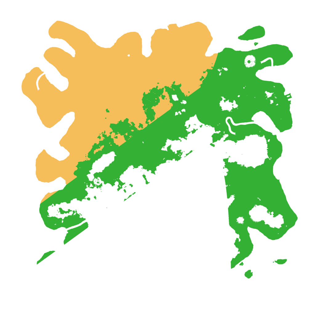 Biome Rust Map: Procedural Map, Size: 4000, Seed: 136526