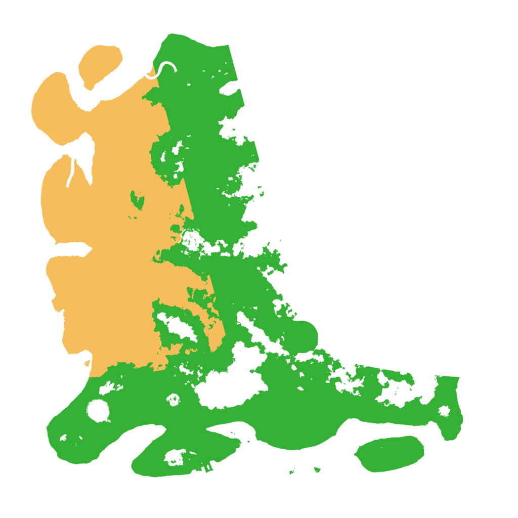 Biome Rust Map: Procedural Map, Size: 4250, Seed: 90624