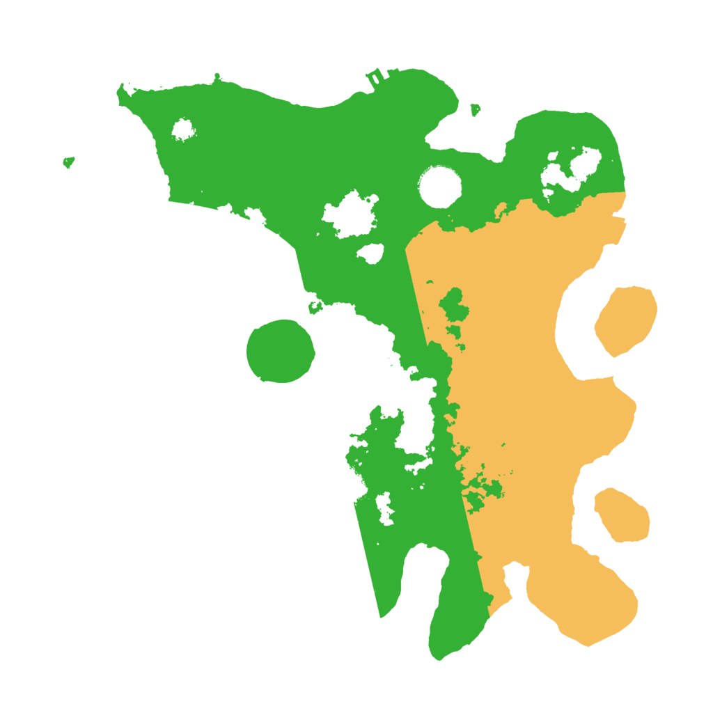 Biome Rust Map: Procedural Map, Size: 3000, Seed: 575122874