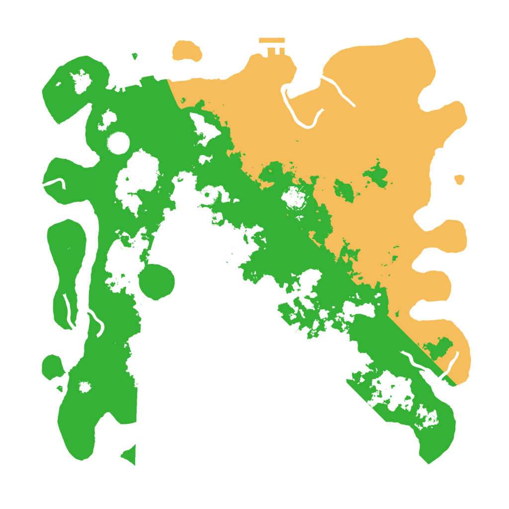 Biome Rust Map: Procedural Map, Size: 4000, Seed: 1534888135