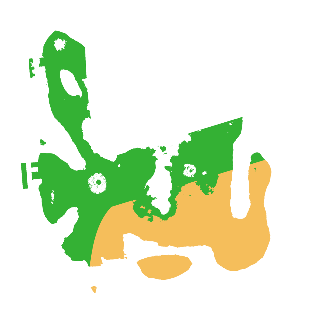 Biome Rust Map: Procedural Map, Size: 2500, Seed: 906899999