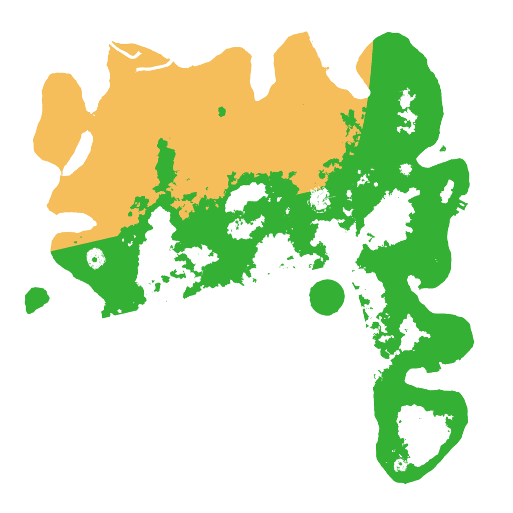 Biome Rust Map: Procedural Map, Size: 4000, Seed: 662804464