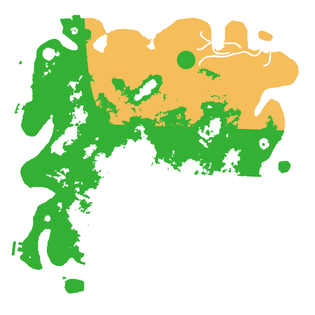 Biome Rust Map: Procedural Map, Size: 4500, Seed: 412