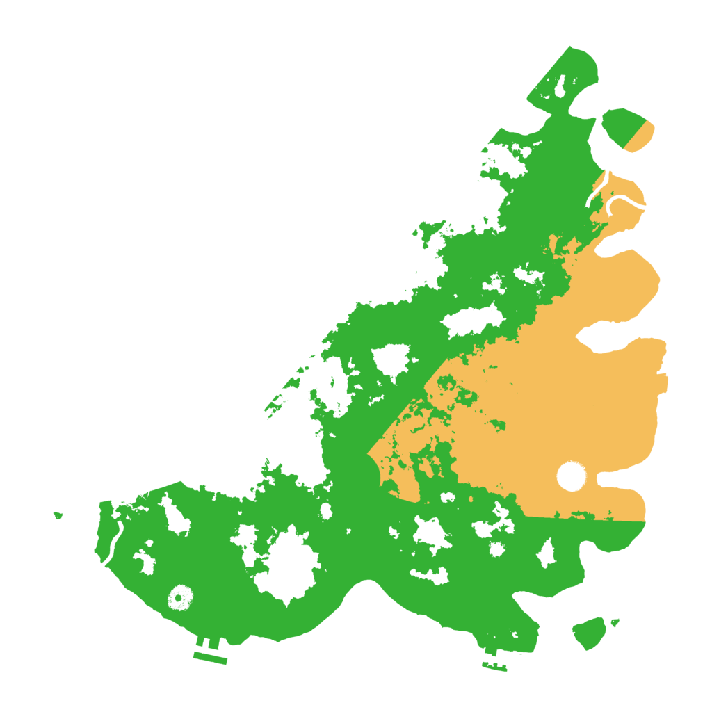 Biome Rust Map: Procedural Map, Size: 4250, Seed: 569479850