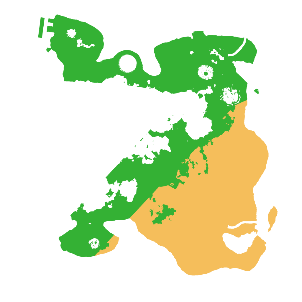 Biome Rust Map: Procedural Map, Size: 3000, Seed: 867432214