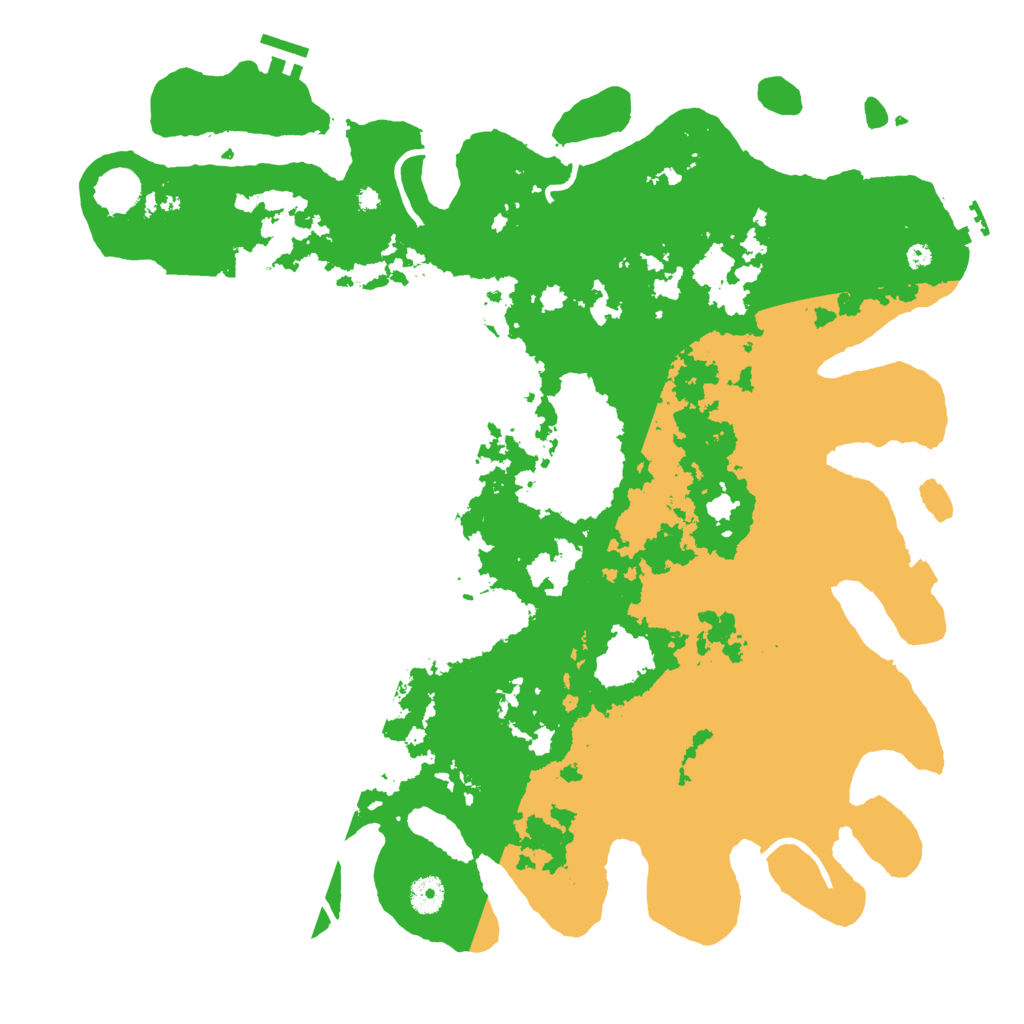 Biome Rust Map: Procedural Map, Size: 4250, Seed: 416356597