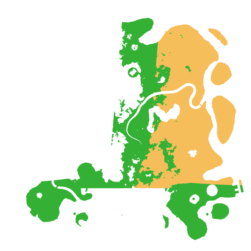Biome Rust Map: Procedural Map, Size: 4000, Seed: 363485807