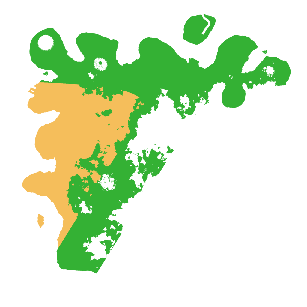 Biome Rust Map: Procedural Map, Size: 3500, Seed: 45634634