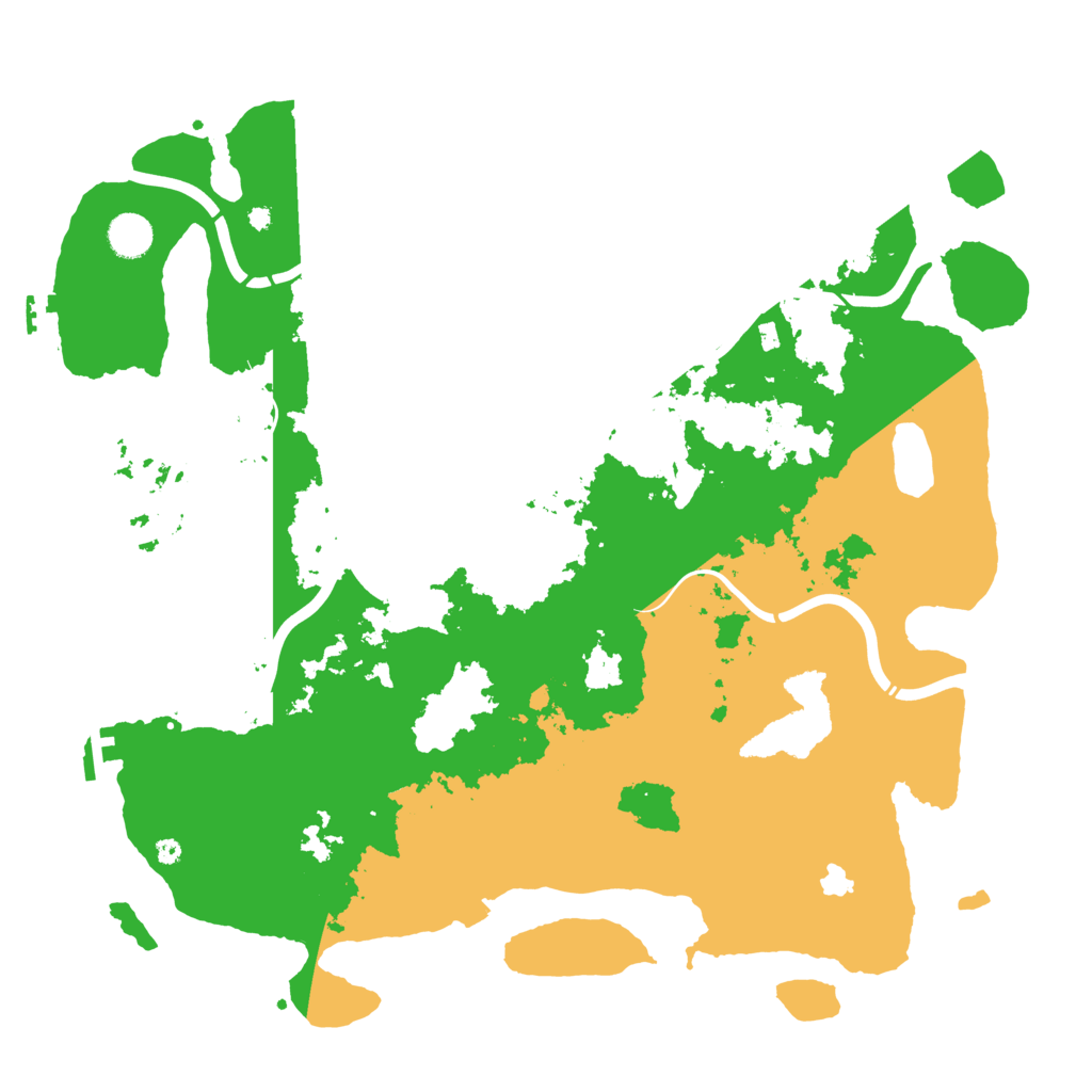 Biome Rust Map: Procedural Map, Size: 4300, Seed: 220194135