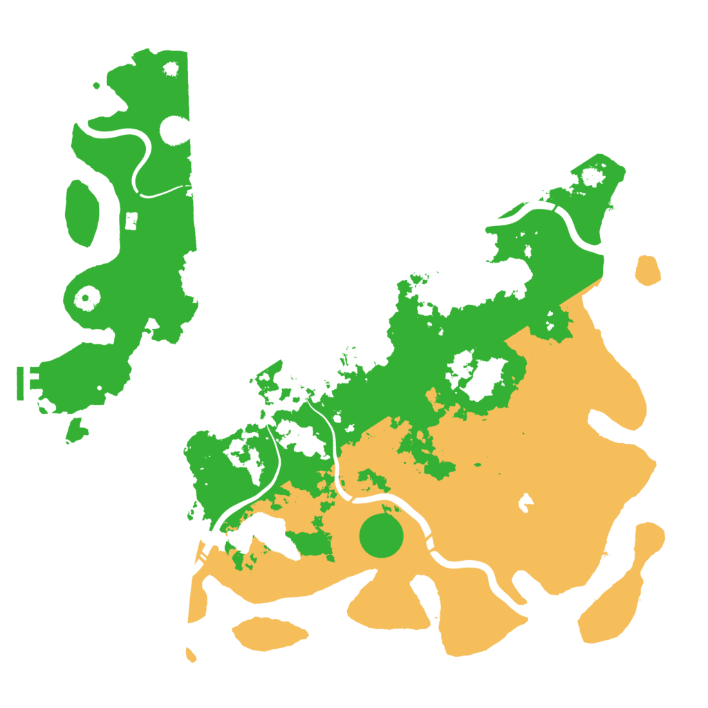 Biome Rust Map: Procedural Map, Size: 4250, Seed: 1925490650