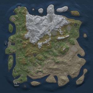 Thumbnail Rust Map: Procedural Map, Size: 4250, Seed: 1925490650, 19 Monuments