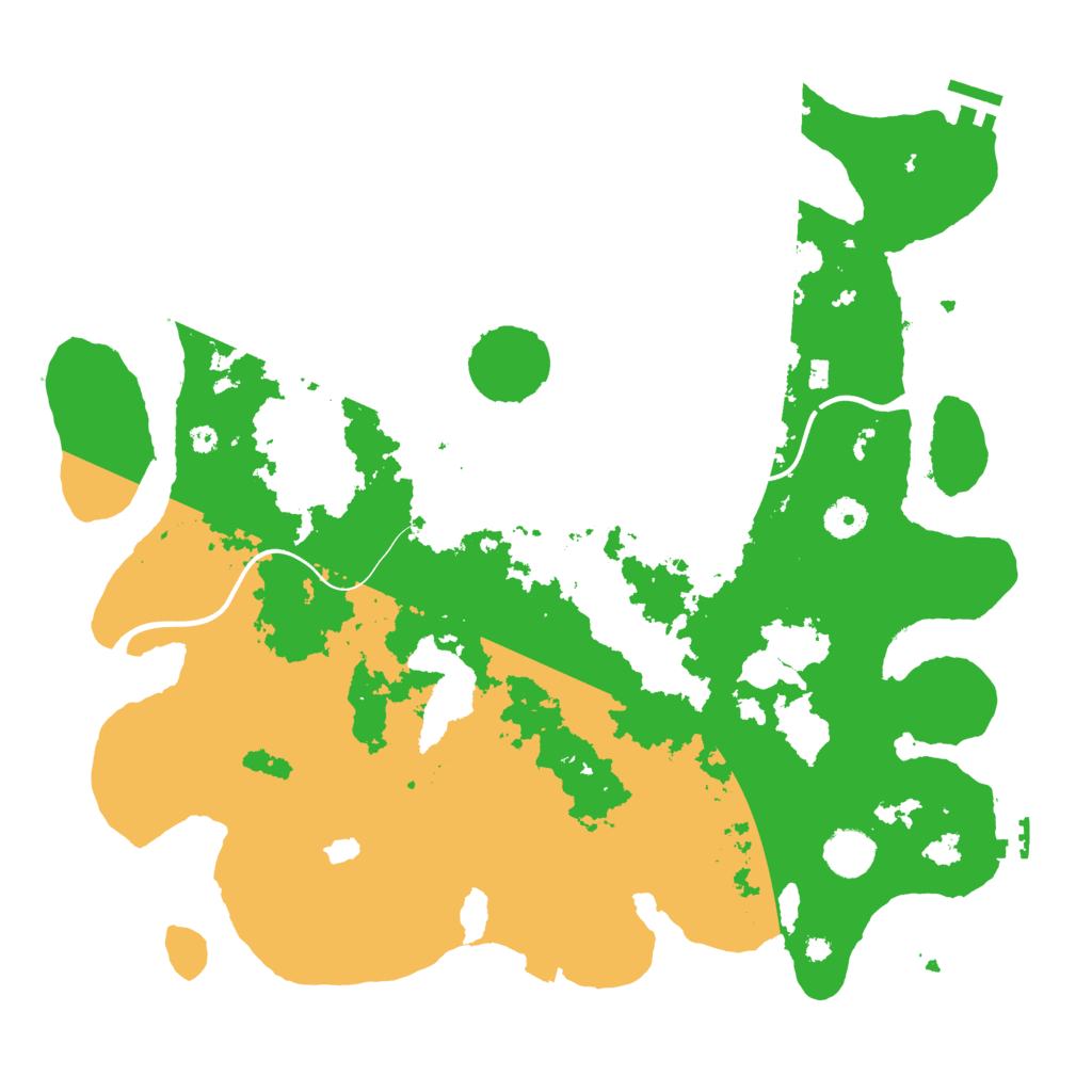 Biome Rust Map: Procedural Map, Size: 4000, Seed: 347128651