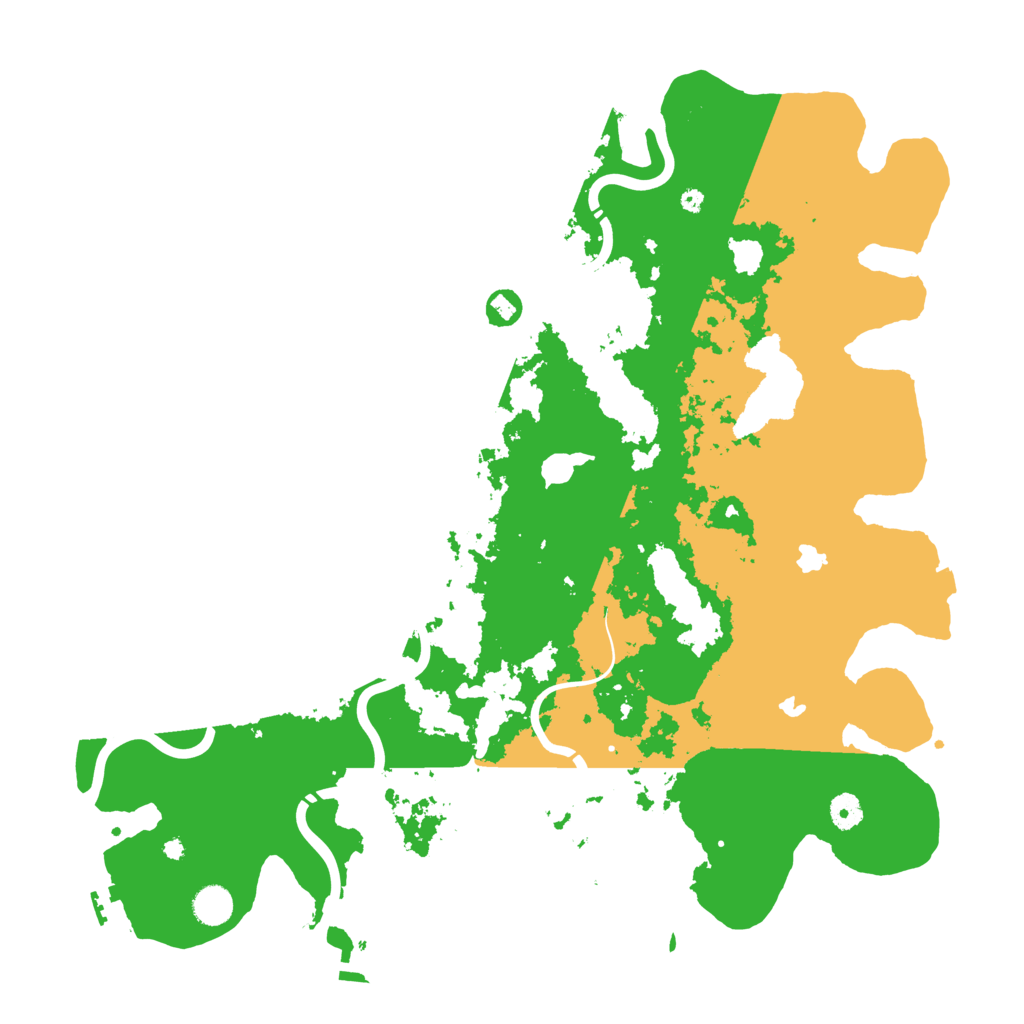Biome Rust Map: Procedural Map, Size: 4500, Seed: 922134