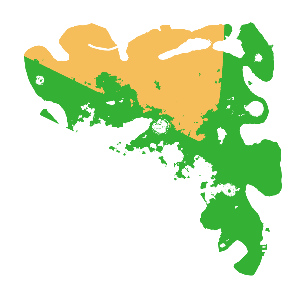 Biome Rust Map: Procedural Map, Size: 3500, Seed: 1698891564