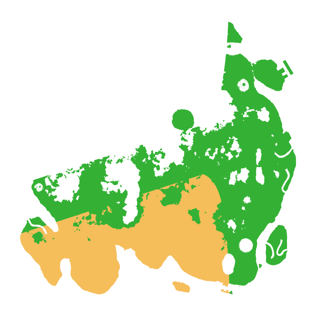 Biome Rust Map: Procedural Map, Size: 4000, Seed: 816670981