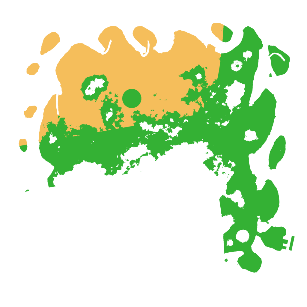 Biome Rust Map: Procedural Map, Size: 4250, Seed: 65121