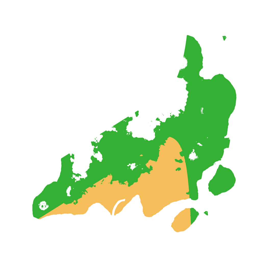 Biome Rust Map: Procedural Map, Size: 3000, Seed: 272093764