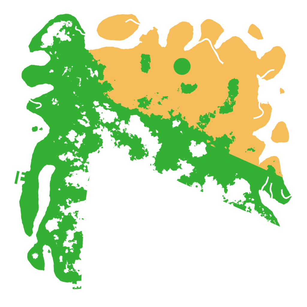 Biome Rust Map: Procedural Map, Size: 4800, Seed: 29929104
