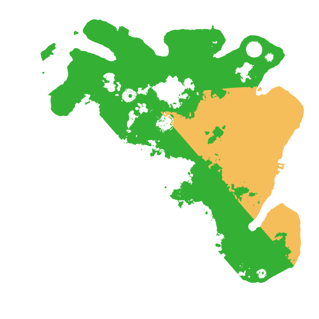 Biome Rust Map: Procedural Map, Size: 3500, Seed: 1471610102