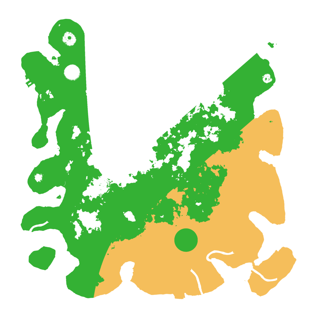Biome Rust Map: Procedural Map, Size: 3600, Seed: 94947